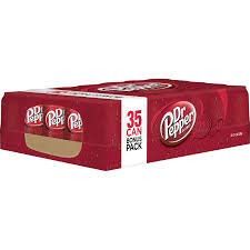 Dr. Pepper 12 Oz Cans 35 Pack