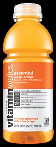 Glaceau Vitamin Water 12-20floz Bottles (essential Orange-orange)