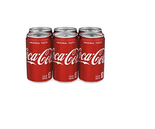 Coca-cola Soda Soft Drink, 7.5 Fl Oz(pack Of 6)