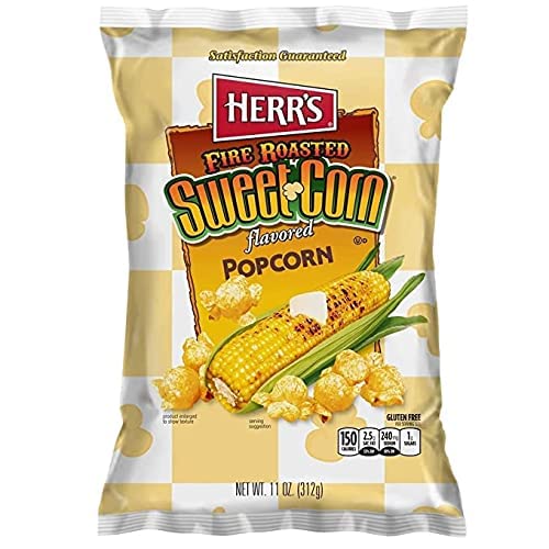 Herrs Herrs Fire Roasted Sweet Corn Flavored Popcorn 0.625 (pack Of 30)