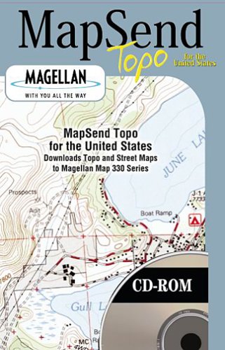 Magellan Mapsend Streets Topo Cd Rom