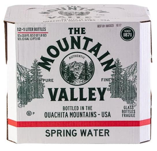 Cameo The Mountin Vally, 33.8 Oz Spring Water, Pack Of 12