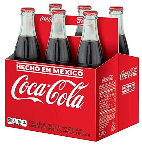 Mexican Coca-cola, 12-ounce Glass Bottles (case Of 6) Cola 12 Fl Oz (pack Of 1)