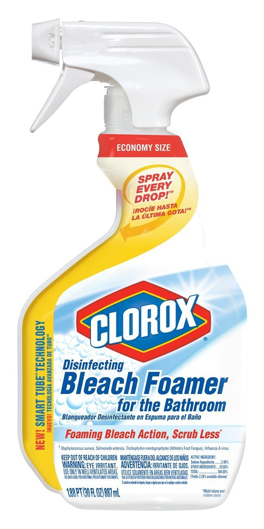 Clorox Bleach Bathroom Foamer Size 30 Oz