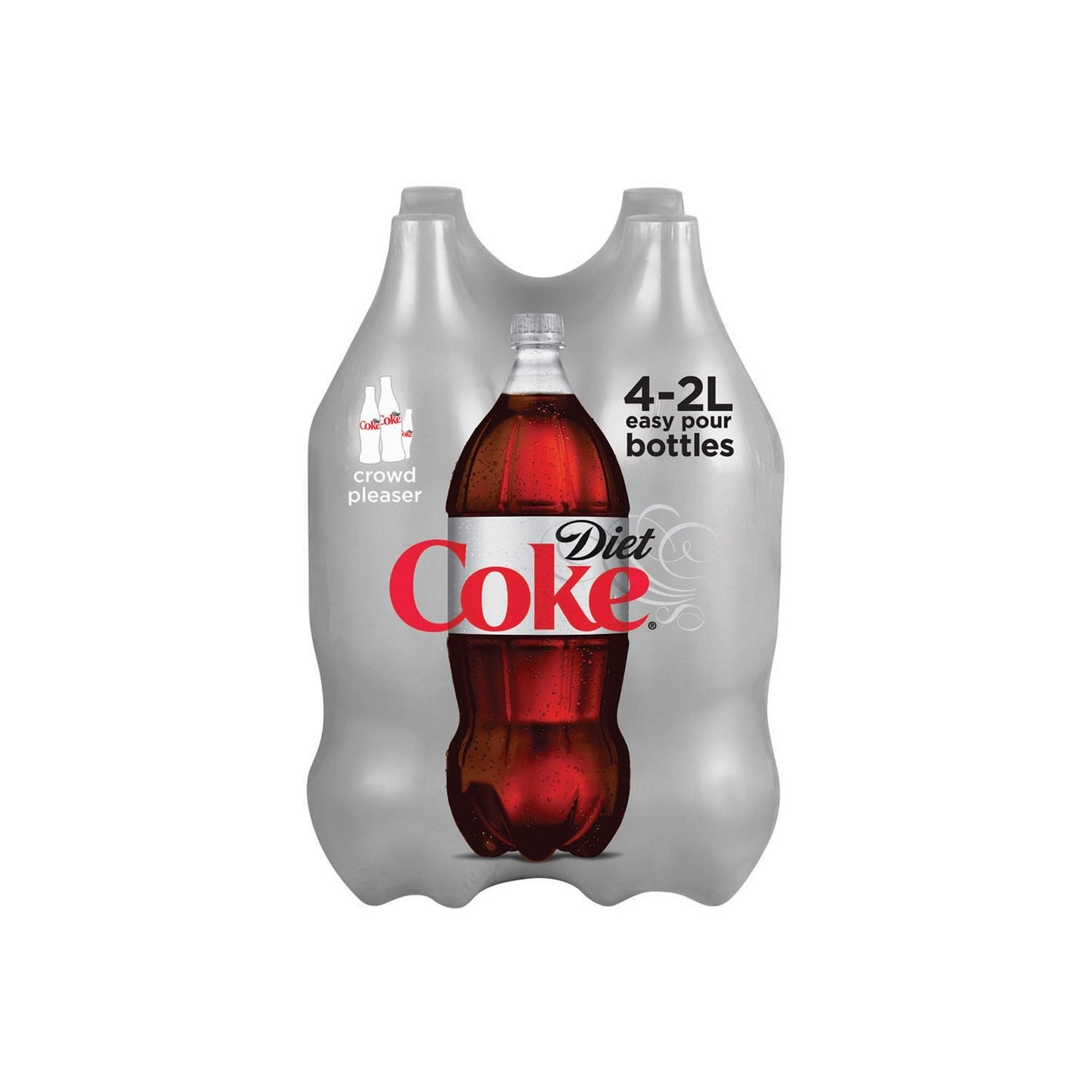 Diet Coke - 2l Bottles - 4 Ct. Coca 67.63 Fl Oz (pack Of 4)