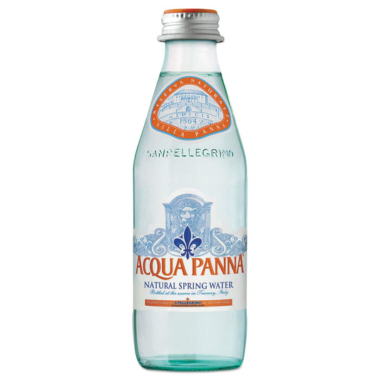 Acqua Panna Still Natural Spring Water In A Glass Bottle Of 250ml8.45 Fl.oz -case Of 24