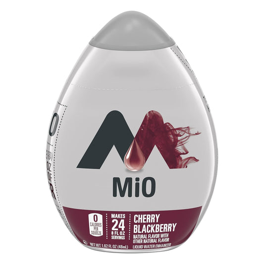 Mio Cherry Blackberry Liquid Water Enhancer, 1.62 Fl Oz Pack Of 4