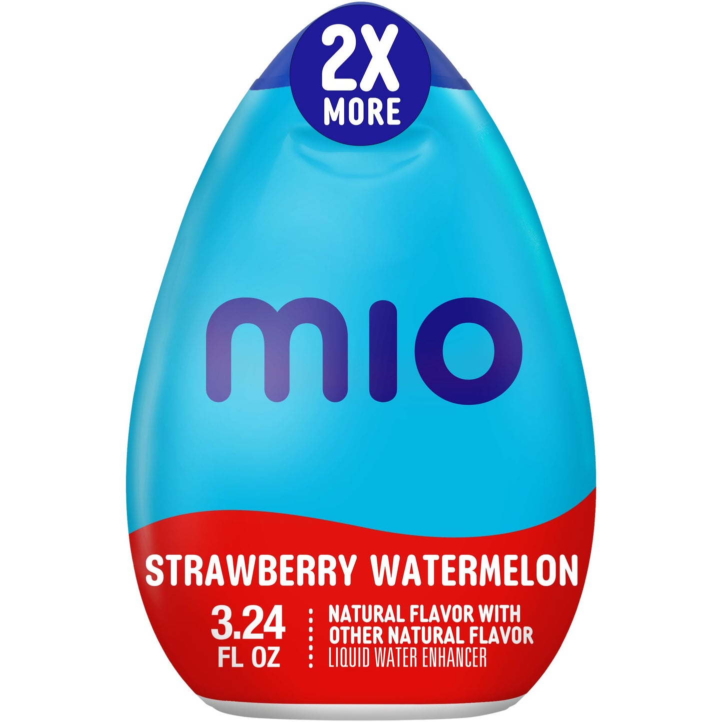 Mio Strawberry Watermelon Liquid Water Enhancer, 2x More, 3.24 Fl Oz Bottle, As Seen On Tiktok Strawberry Watermelon 3.24 Fl Oz (pack Of 1)