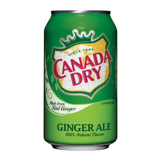 Canada Dry Ginger Ale, 12 Oz, Case Of 24 Cans Ginger Ale 12 Fl Oz (pack Of 24)