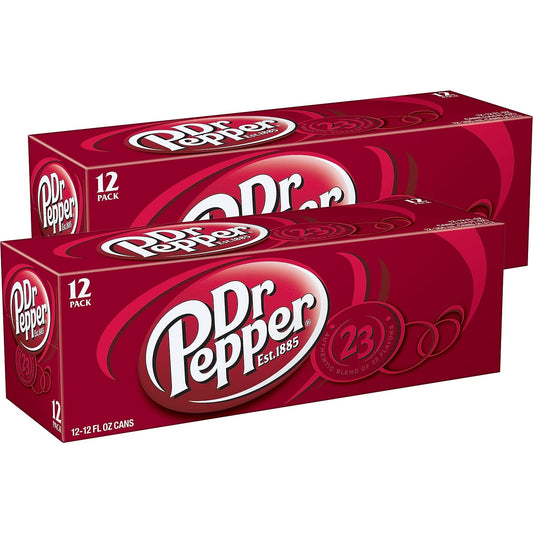 Dr Pepper (12 Oz. Cans, 24 Pk.)