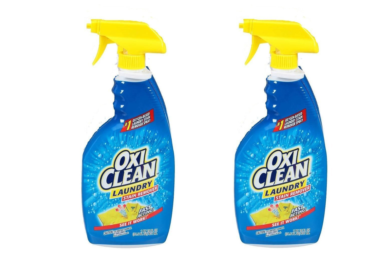 Oxi Clean Laundry Stain Remover, 31 Fl. Oz., 2-pk