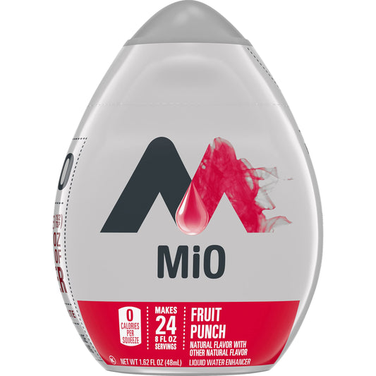 Mio Liquid Water Enhancer, Fruit Punch, 1.62 Oz, 6-pack Fruit Punch 1.62 Fl Oz (pack Of 6)