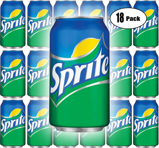 Sprite, Lemon-lime Soda, 12 Fl Oz Can (pack Of 18, Total Of 216 Oz) Lemon 12 Fl Oz (pack Of 18)