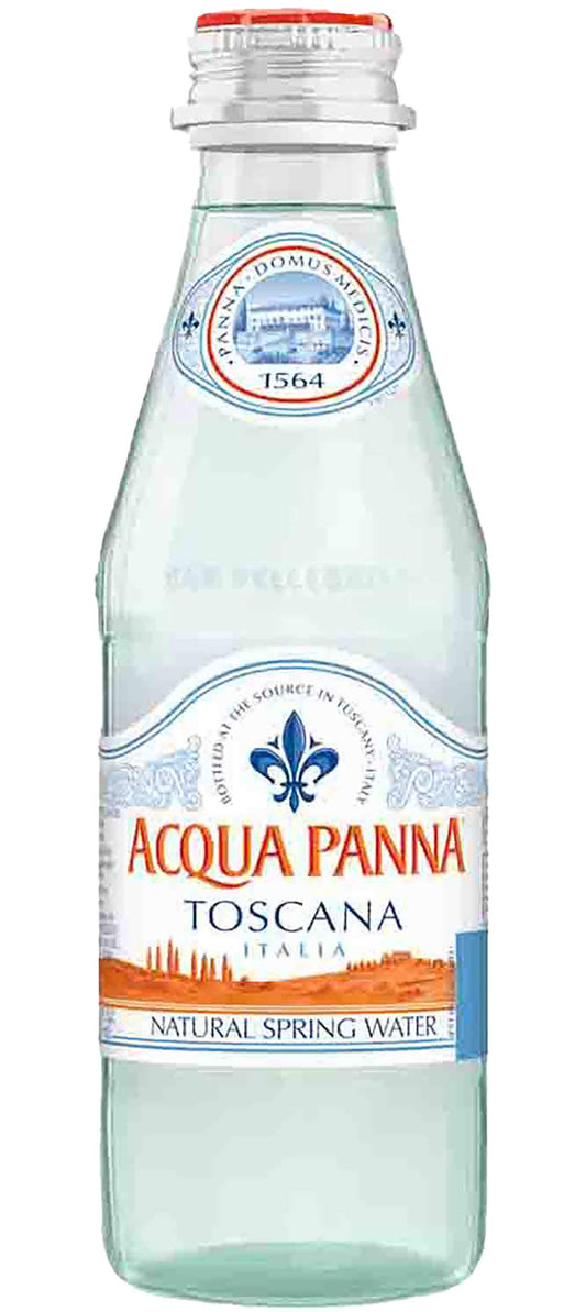 Acqua Panna - Natural Spring Mineral Water - 250 Ml (12 Glass Bottles) 8.45 Fl Oz (pack Of 12)