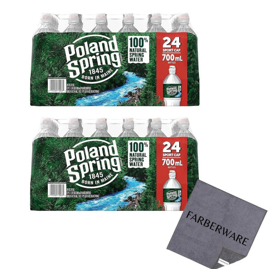 Poland Spring Sport Cap Drinking Spring Water 700ml 48 Bottles