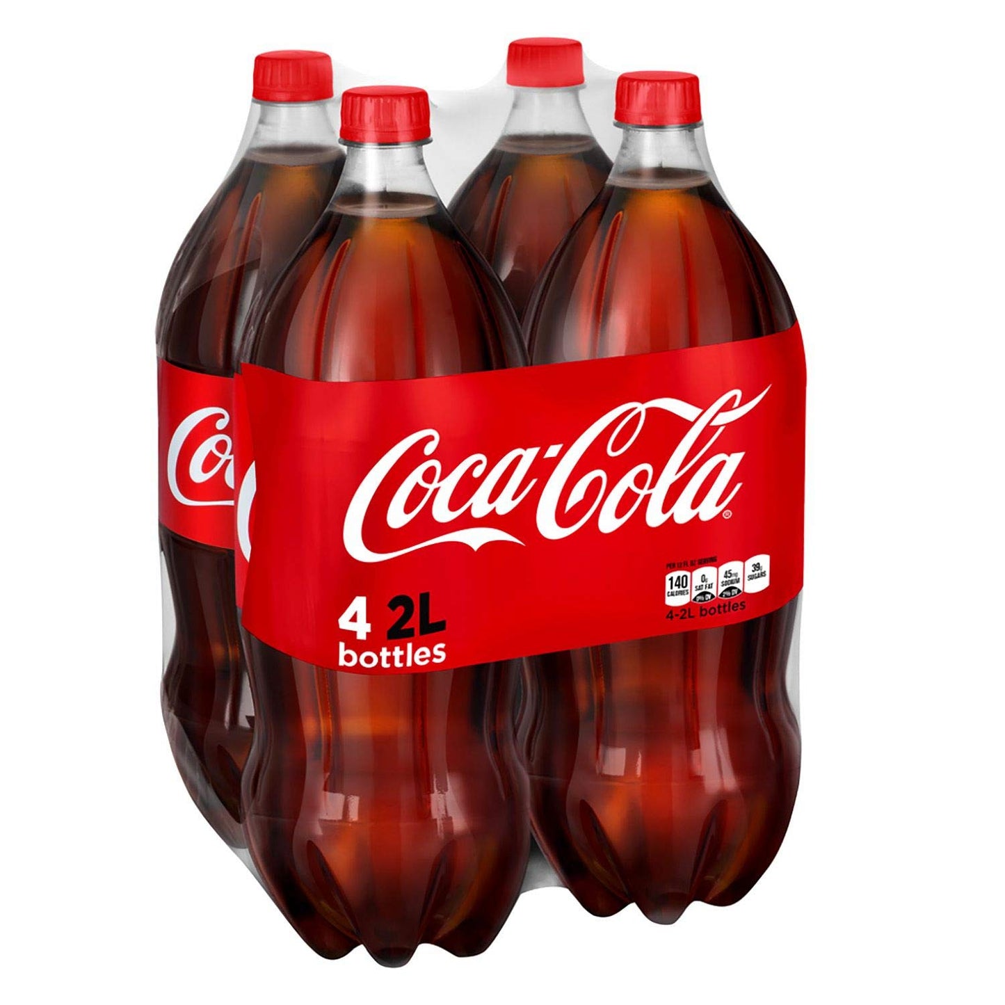 Coca-cola 2 L Bottles, 4 Pk. A1