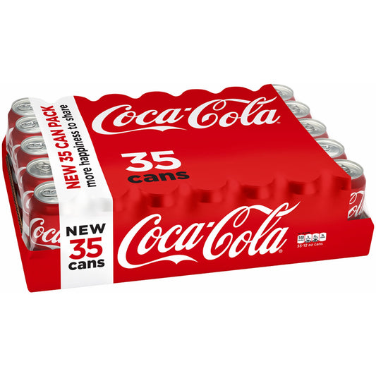 Coca-cola Drink Cans, 12 Fl. Oz. (pack Of 35)