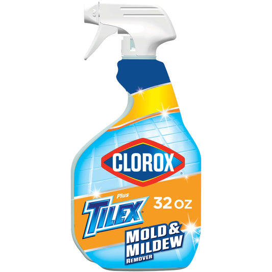 Clorox Plus Tilex Mold And Mildew Remover, Spray Bottle, 32 Ounce (package May Vary) 2 Pound (pack Of 1)