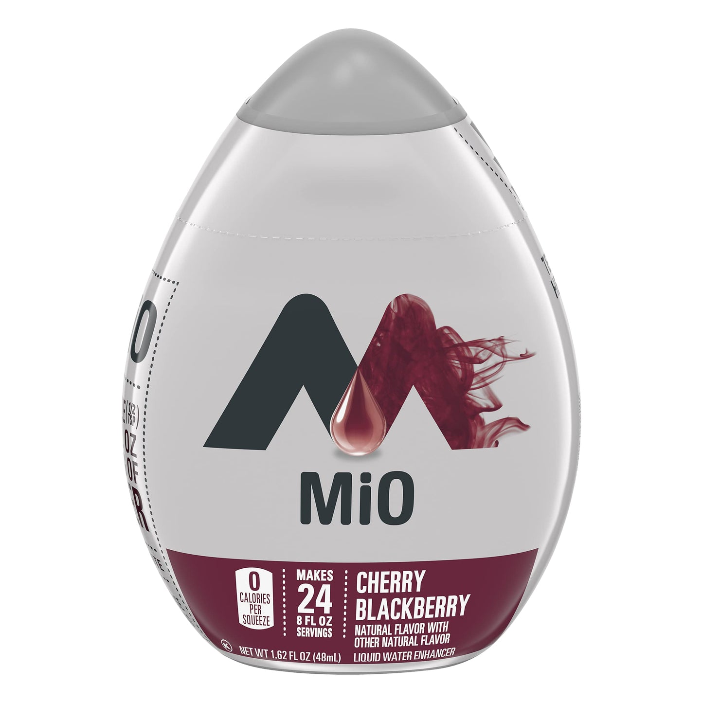 Mio Cherry & Blackberry Liquid Water Enhancer (1.62fl.oz Bottles, Pack Of 12) Cherry Blackberry 1.62 Fl Oz (pack Of 12)