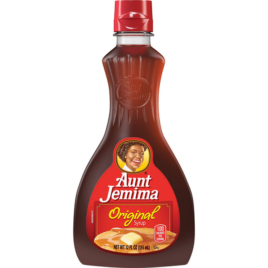 Aunt Jemima Pancake Syrup Original, 12 Fl Oz 12 Fl Oz (pack Of 1)