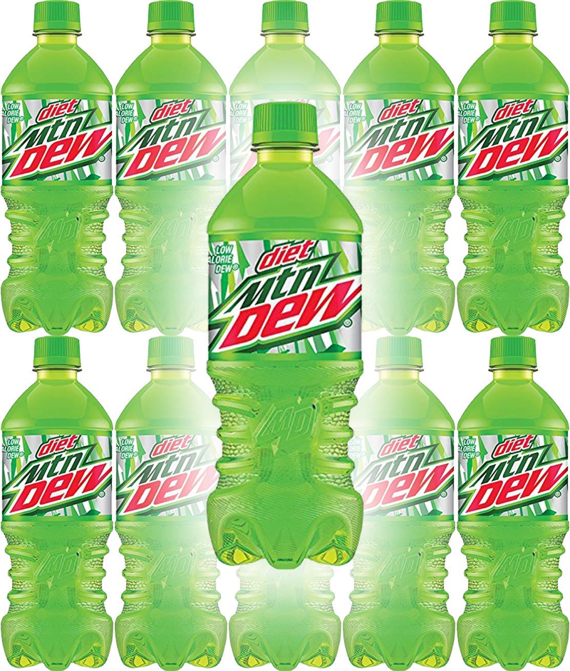 Diet Mountain Dew, 20oz Bottle (pack Of 8, Total Of 160 Fl Oz)