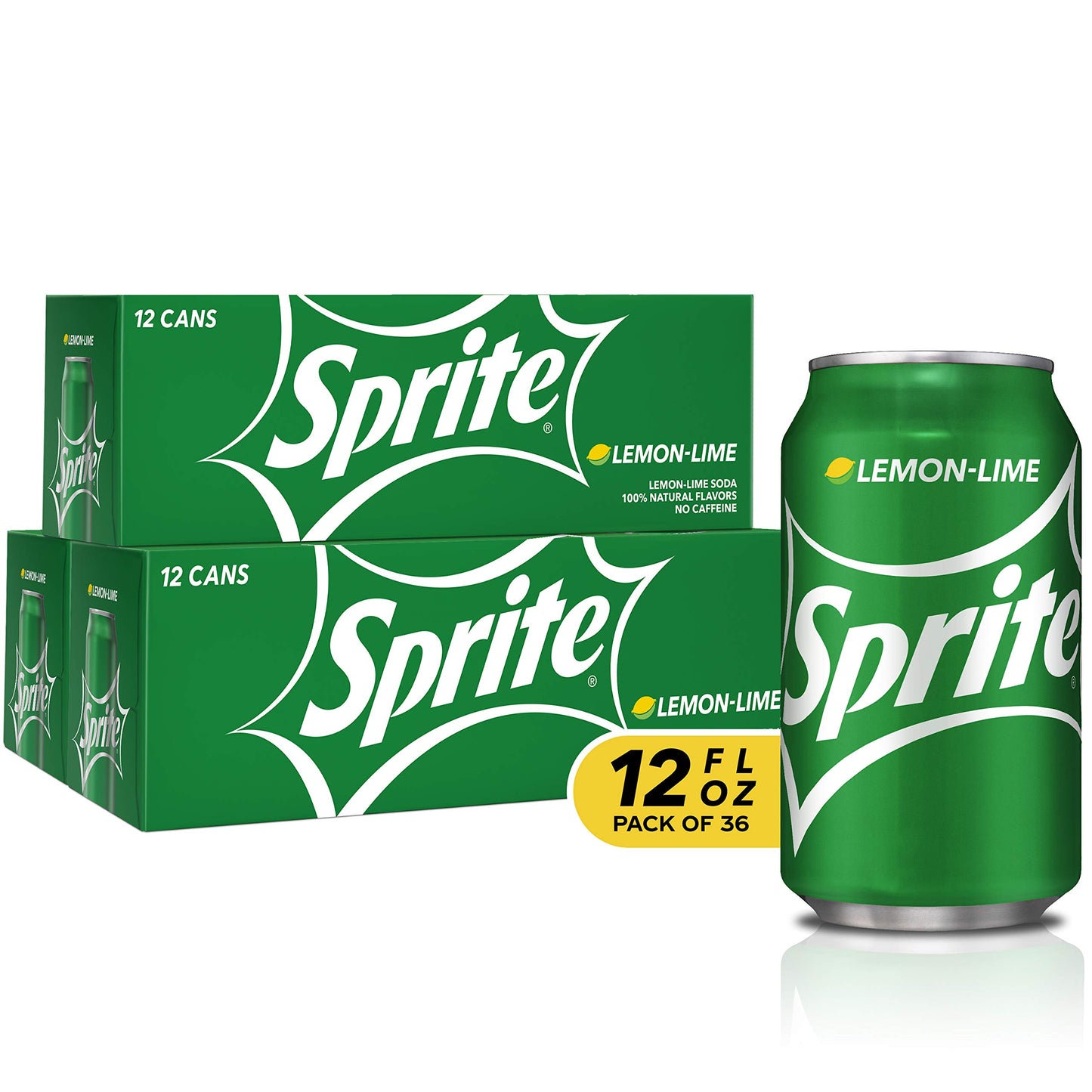 Coca-cola Sprite Fridge Pack Bundle, 12 Fl Oz, 36 Pack