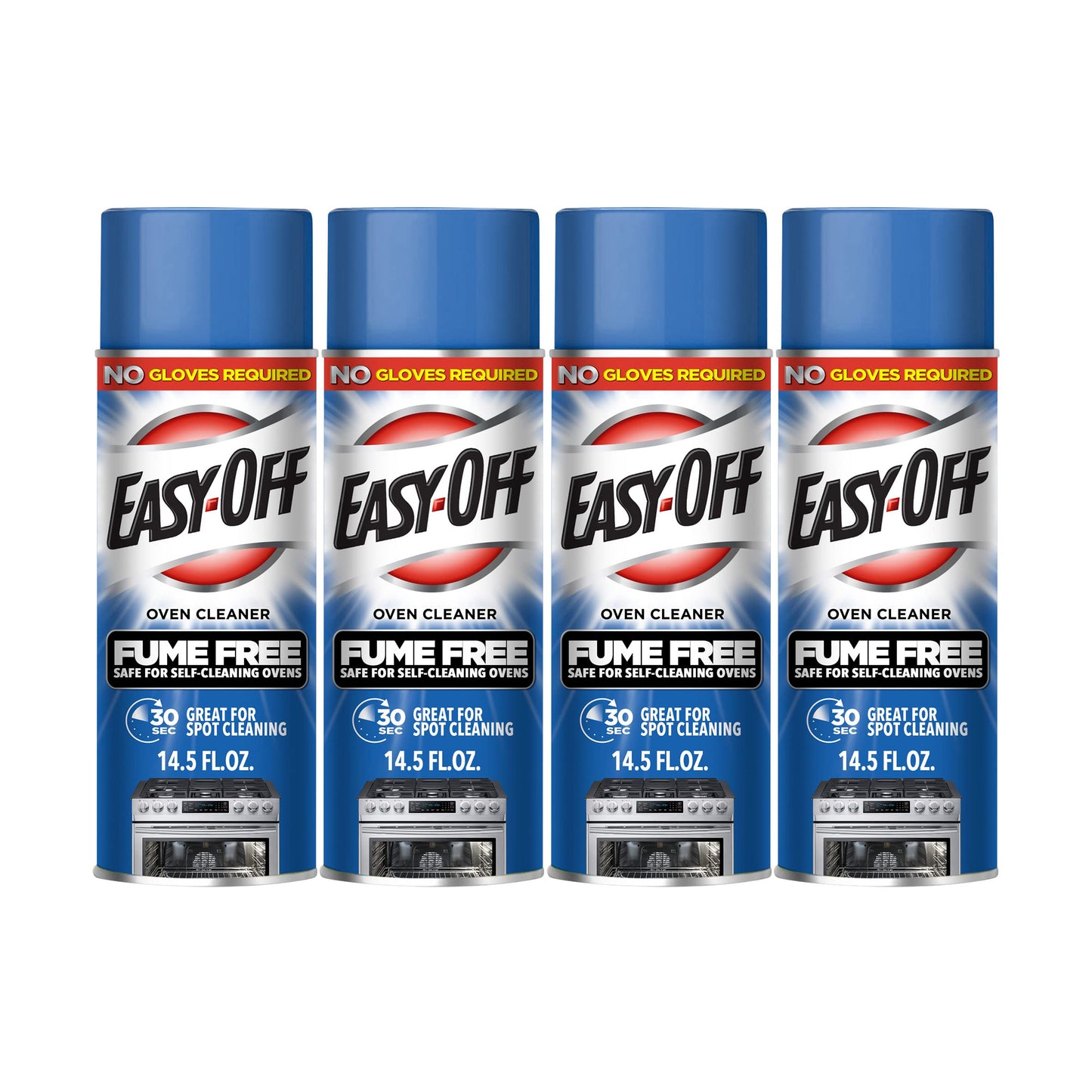 Easy-off - Fume Free Oven Cleaner Aerosol, 24 Oz (pack Of 4) 1.5 Pound (pack Of 4)