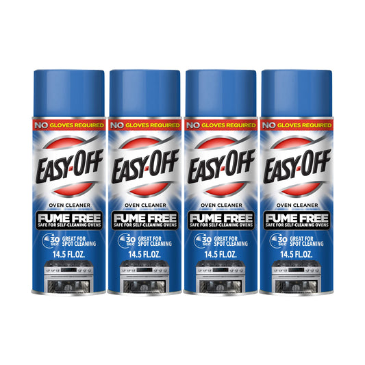 Easy-off - Fume Free Oven Cleaner Aerosol, 24 Oz (pack Of 4) 1.5 Pound (pack Of 4)