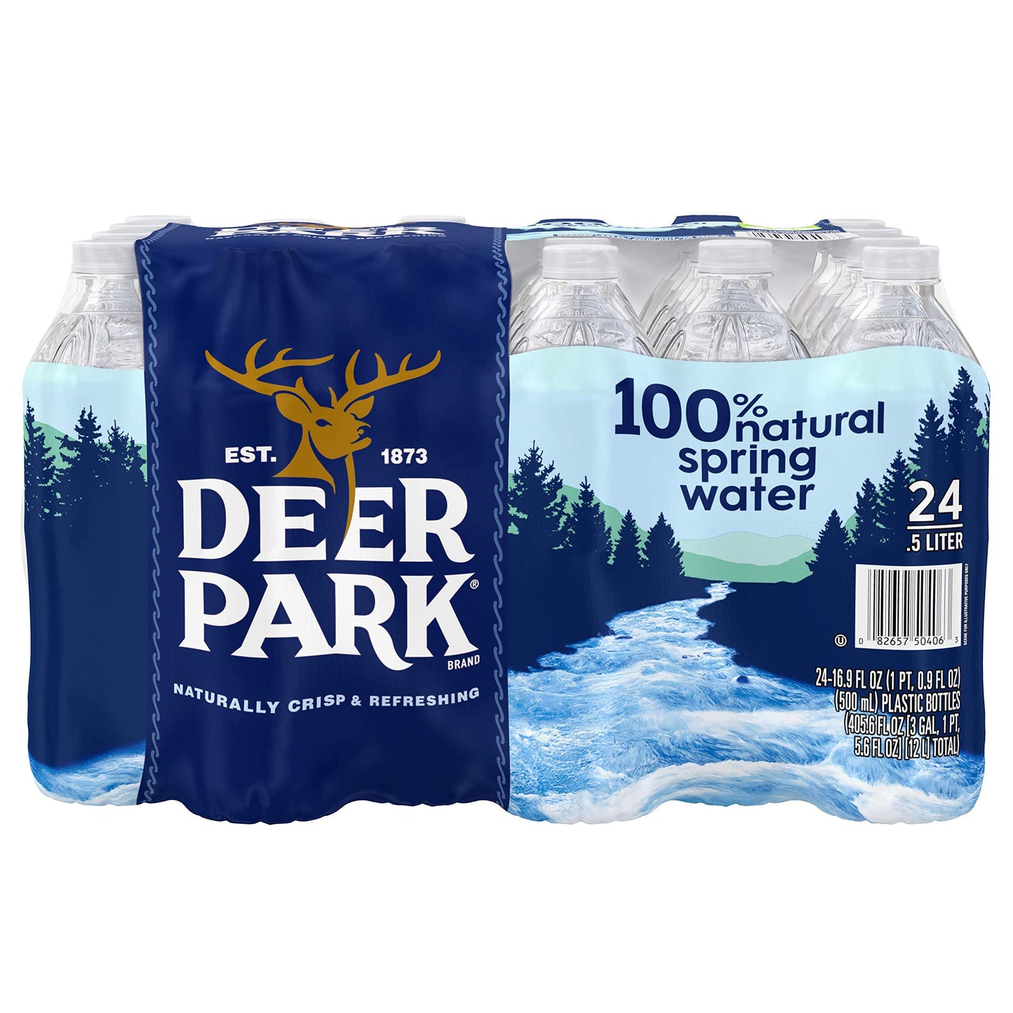 Deer Park Natural Spring Water, 16.9 Oz, 24 Count