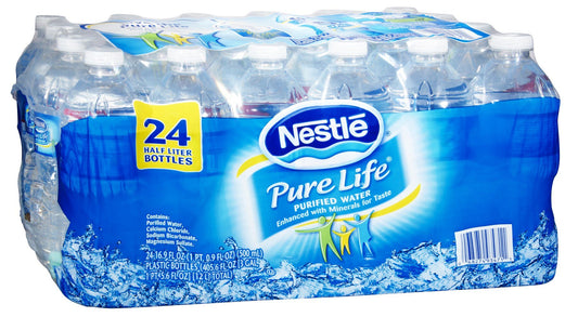 Pure Life 571863 Nestle Pure Life Water 16.9 Oz. 24carton (110109)