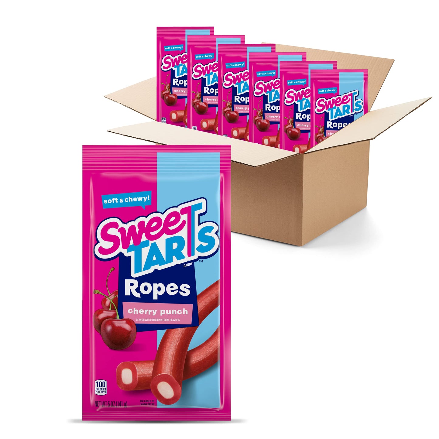 Sweetarts Rope Cherry Punch, 5 Ounce, 6 Count