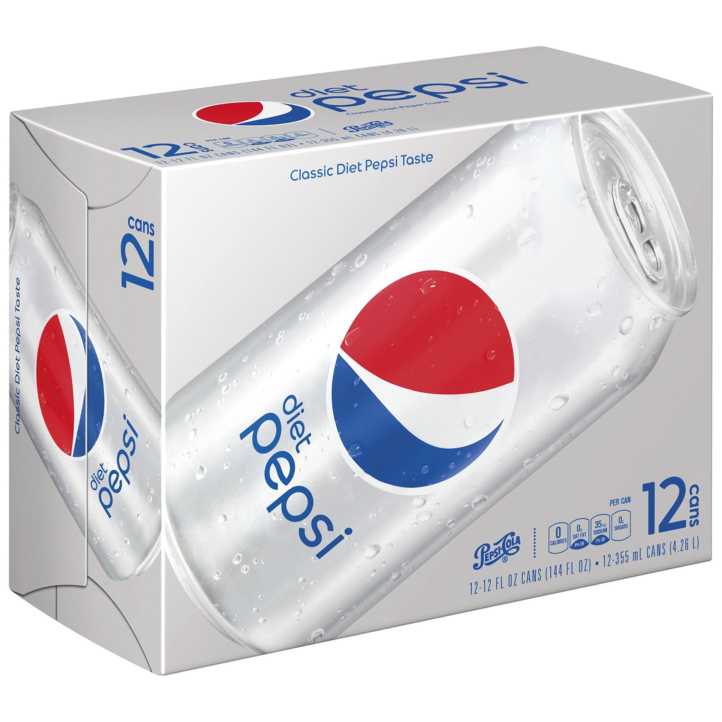 Diet Pepsi 12 Oz Cans, 12 Count Diet Pepsi 12 Fl Oz (pack Of 12)