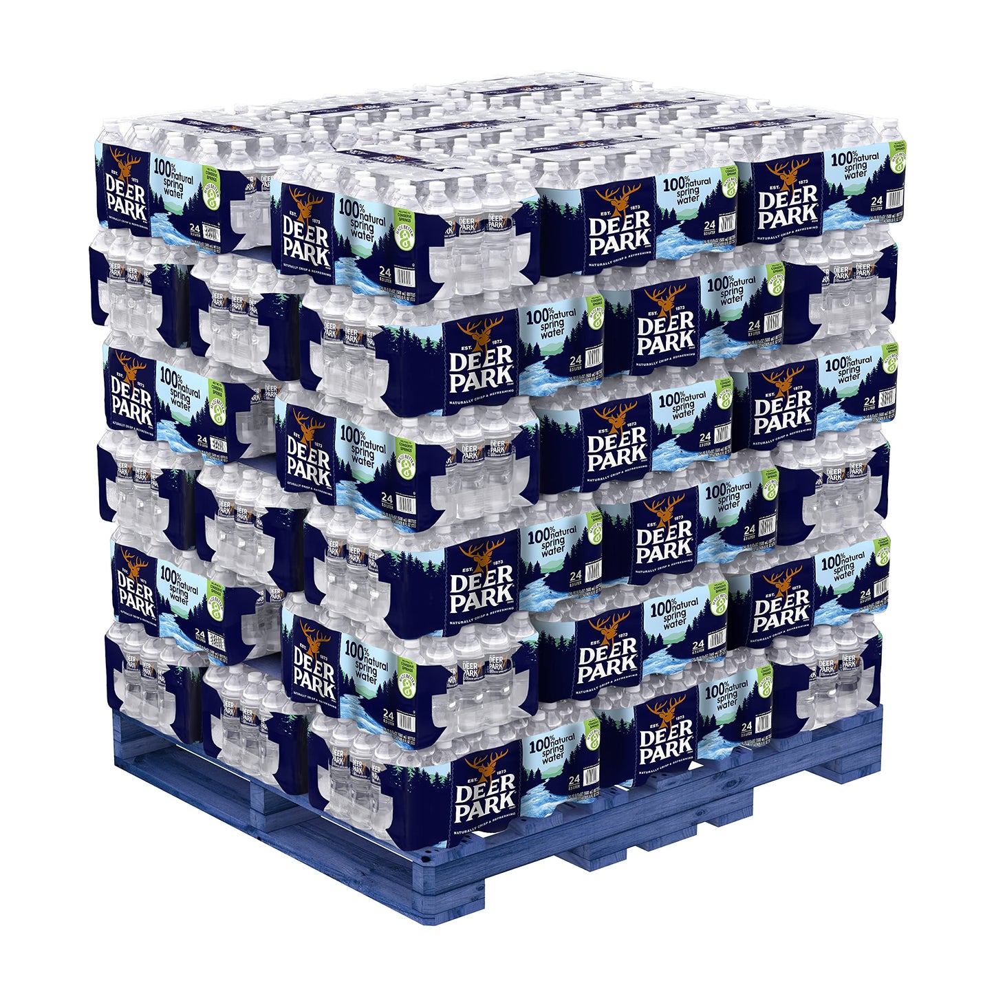 Deer Park Natural Spring Water, 16.9 Oz Plastic Bottles Case Of 24 Bottles (78 Cases) Unflavored 16.9 Fl Oz (pack Of 1872)